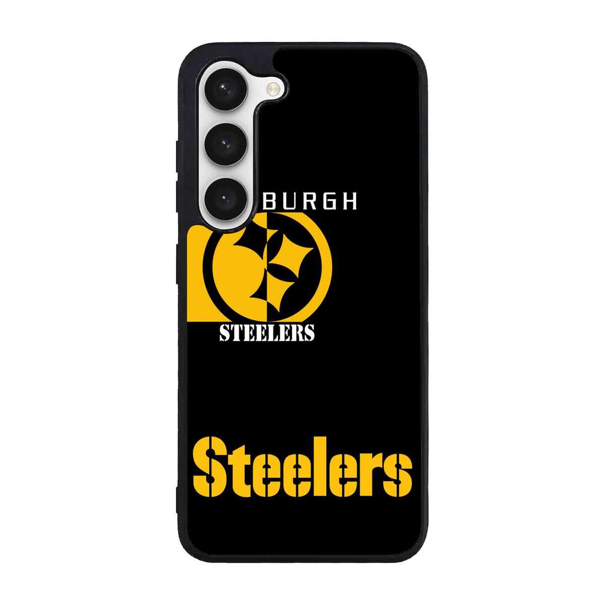 Pittsburgh Steeler Black Case Samsung Galaxy S23 FE 5G BC0705
