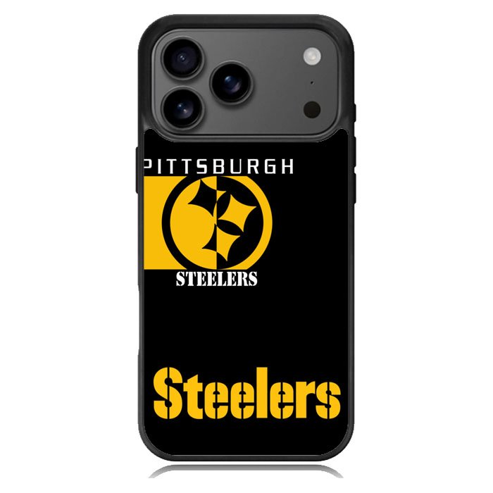 Pittsburgh Steeler Black iPhone 17 Pro Case BC0705