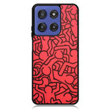 Keith Haring Colors Go Back X0151 Motorola Moto G Stylus 5G 2025 Case