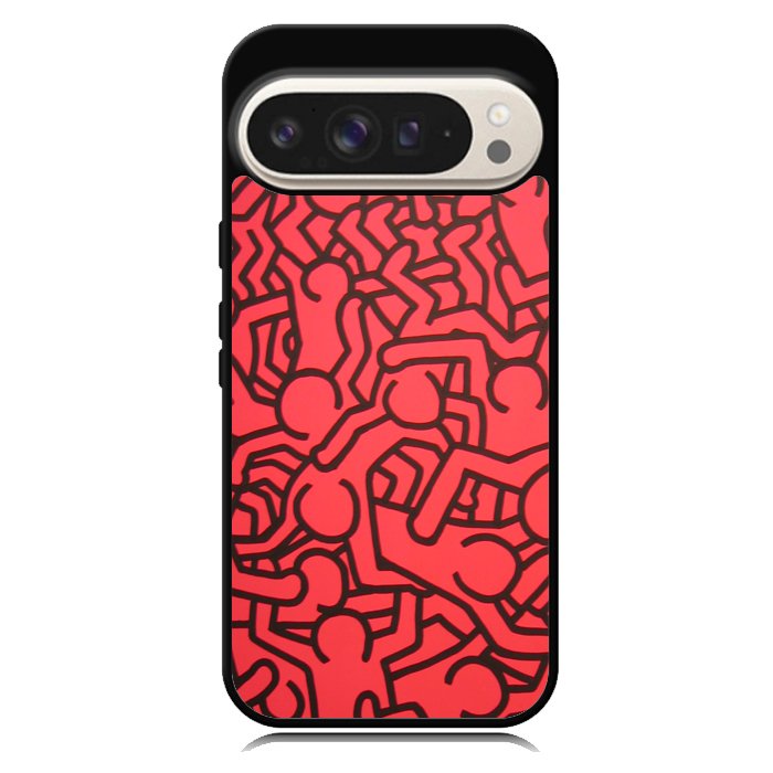Keith Haring Colors Go Back X0151 Google Pixel 9 | Google Pixel 9 Pro Case