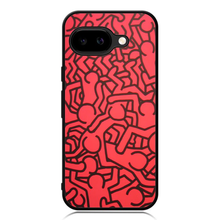 Keith Haring Colors Go Back X0151 Google Pixel 9A Case