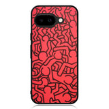 Keith Haring Colors Go Back X0151 Google Pixel 9A Case