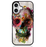 Floral Skeleton X0174 iPhone 16 Plus Case
