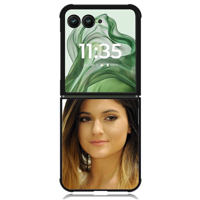 Kylie Jenner X0180 Motorola Moto Razr+ Plus 2024/2025 Case, Motorola Razr 50 Ultra/50s Ultra Case