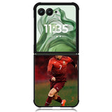 Cristiano Ronaldo Portugal X7033 Motorola Moto Razr+ Plus 2024/2025 Case, Motorola Razr 50 Ultra/50s Ultra Case
