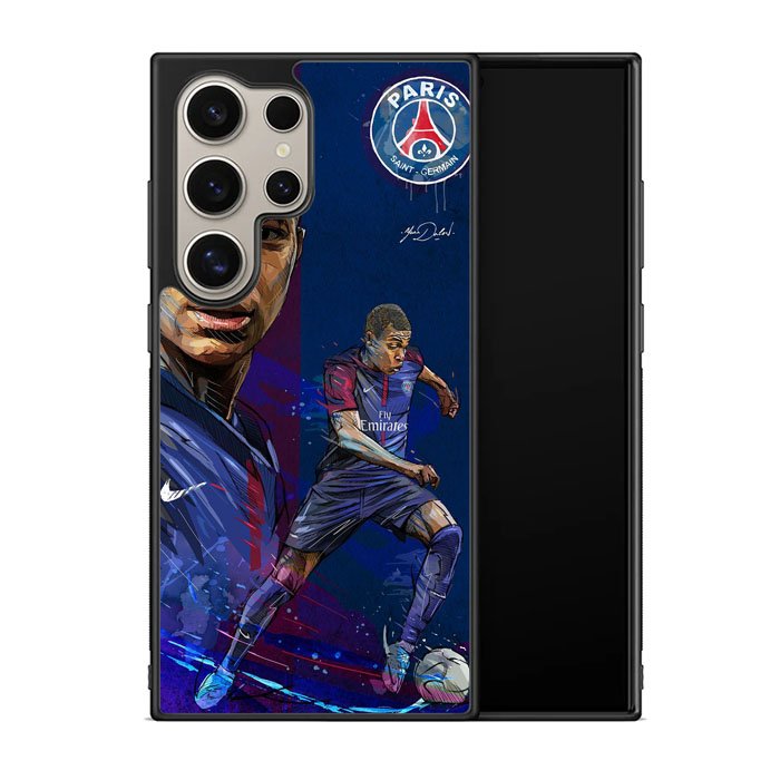 painting of Kylian Mbappé X7053 Samsung Galaxy S25 Ultra 5G Case