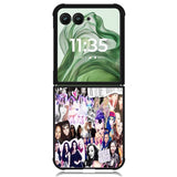Little Mix Collage X0246 Motorola Moto Razr+ Plus 2024/2025 Case, Motorola Razr 50 Ultra/50s Ultra Case