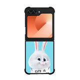 Cute Rabbit Case Samsung Galaxy Z Flip 6 5G BC0736