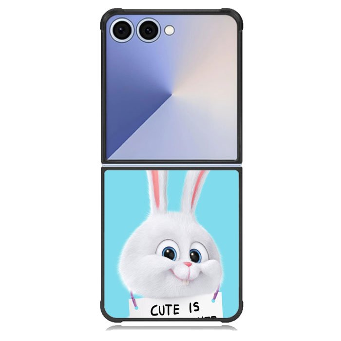 Cute Rabbit Samsung Galaxy Z Flip 7 Case BC0736