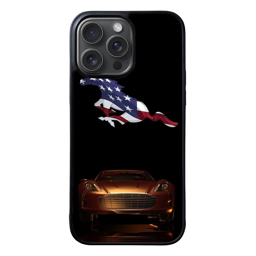 Ford Mustang Logo Case iPhone 15 Pro BC0739