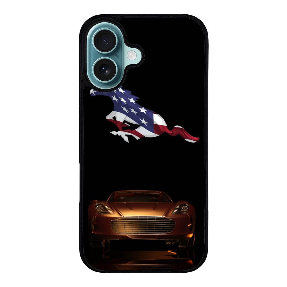 Ford Mustang Logo Case iPhone 16 Plus BC0739