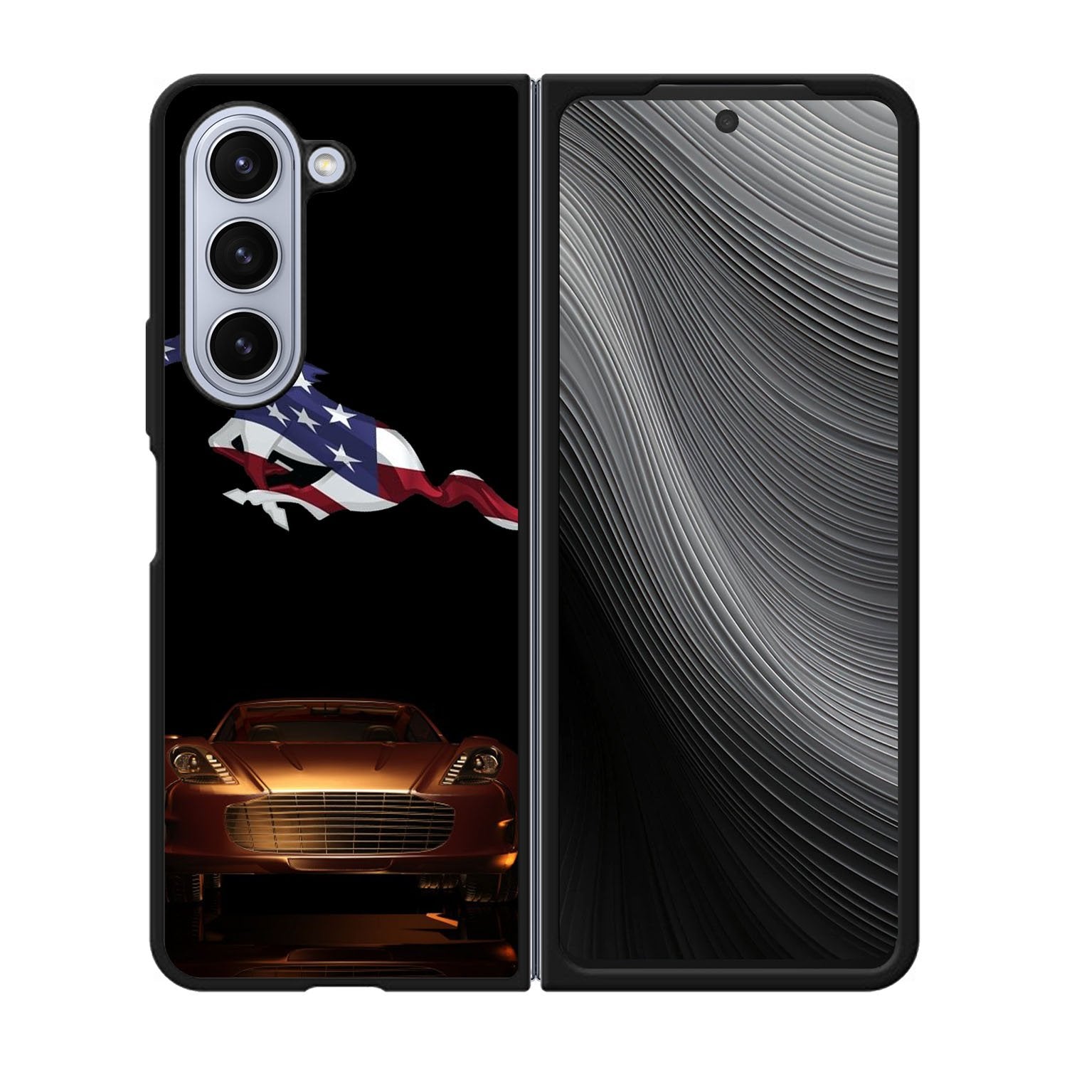 Ford Mustang Logo Case Samsung Galaxy z Fold 5 5G BC0739