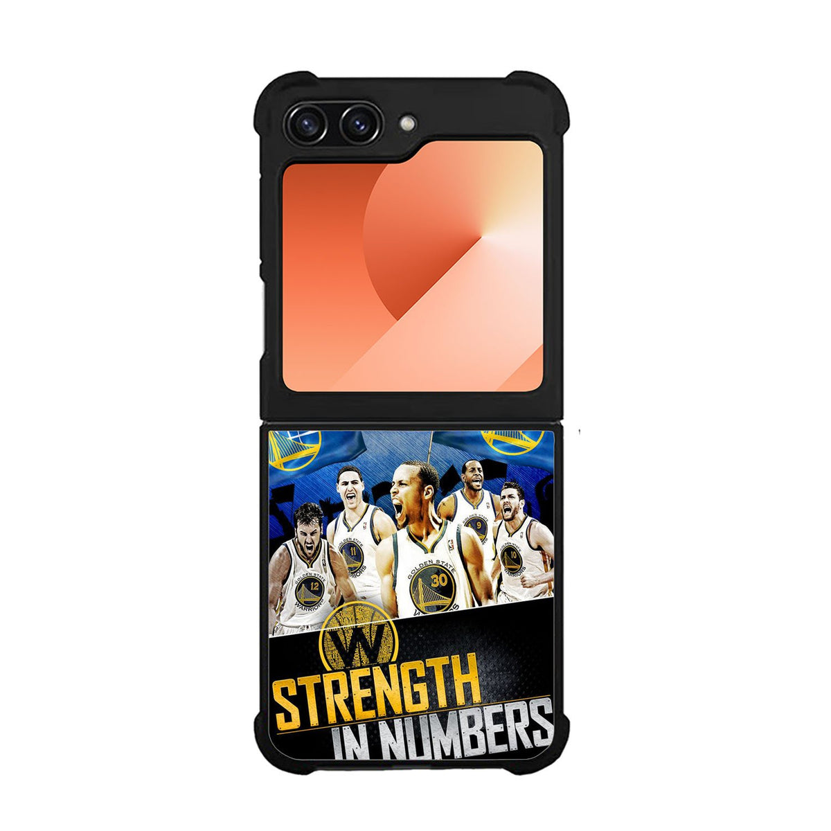 Golden State Warriors Wallpaper Court Case Samsung Galaxy Z Flip 6 5G BC0745