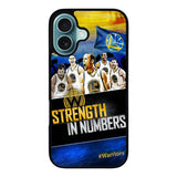 Golden State Warriors Wallpaper Court Case iPhone 16 Plus BC0745