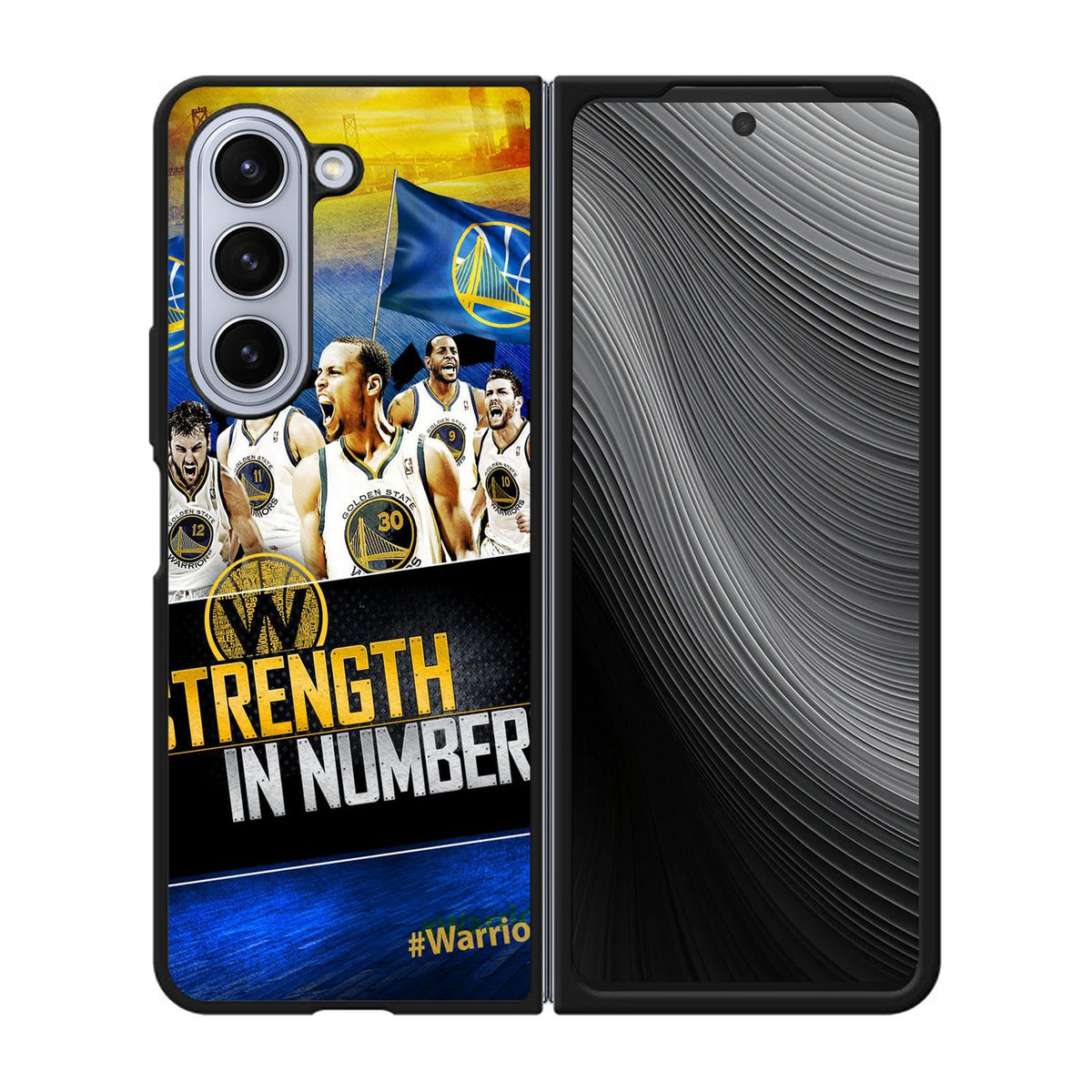 Golden State Warriors Wallpaper Court Case Samsung Galaxy z Fold 5 5G BC0745