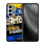 Golden State Warriors Wallpaper Court Case Samsung Galaxy z Fold 5 5G BC0745