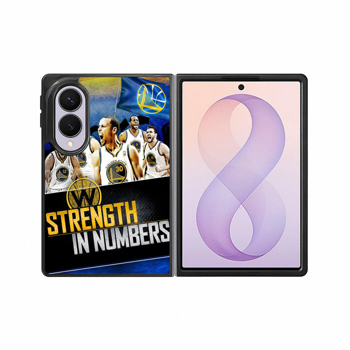 Golden State Warriors Wallpaper Court Samsung Galaxy Z Fold 8 Case BC0745