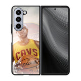 King James Cleveland Cavaliers Case Samsung Galaxy z Fold 5 5G BC0754