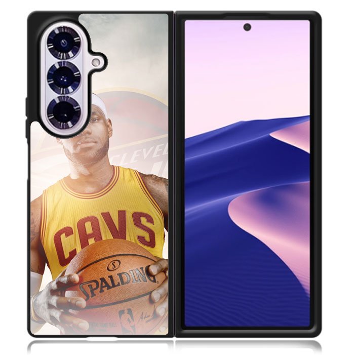 King James Cleveland Cavaliers Samsung Galaxy Z Fold 7 5G Case BC0754