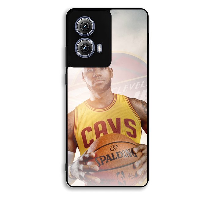 King James Cleveland Cavaliers Motorola Moto Edge 2024 Case BC0754