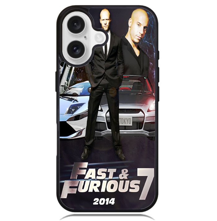 fast and furious 7 Wallpaper X0312 iPhone 16 Plus Case