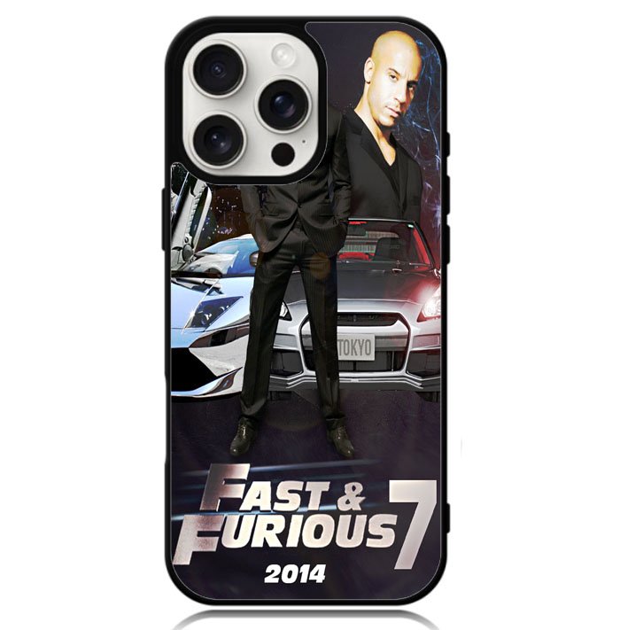 fast and furious 7 Wallpaper X0312 iPhone 16 Pro Case