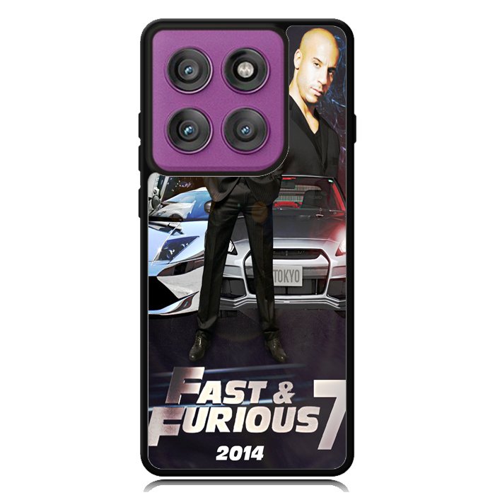 fast and furious 7 Wallpaper X0312 Motorola Moto Edge 2025 | Moto Edge 60 Fusion | Moto Edge 60 Pro Case