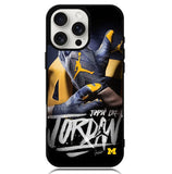 Michigan and Jordan Case iPhone 16 Pro BC0758