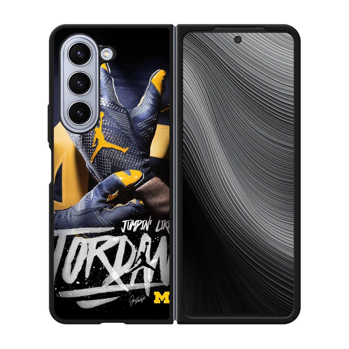 Michigan and Jordan Case Samsung Galaxy z Fold 5 5G BC0758
