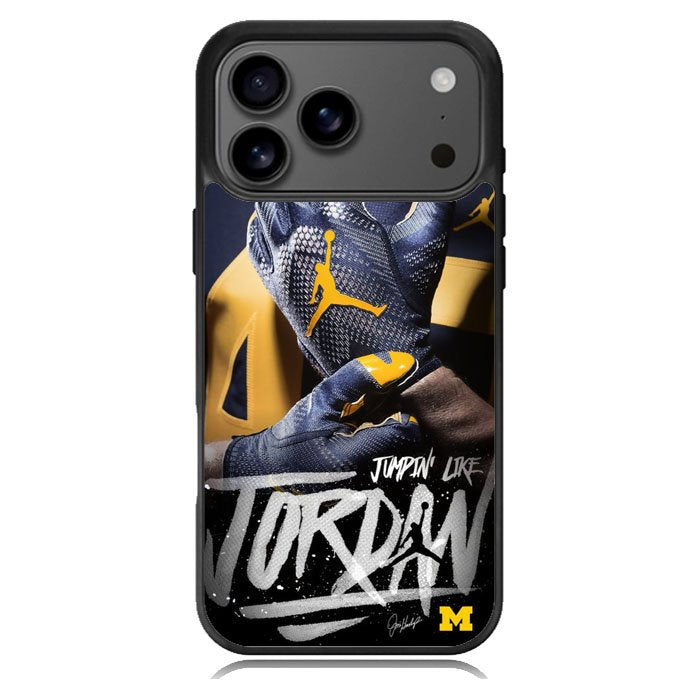 Michigan and Jordan iPhone 17 Pro Case BC0758