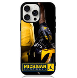 Michigan Football Uniform Case iPhone 16 Pro BC0759