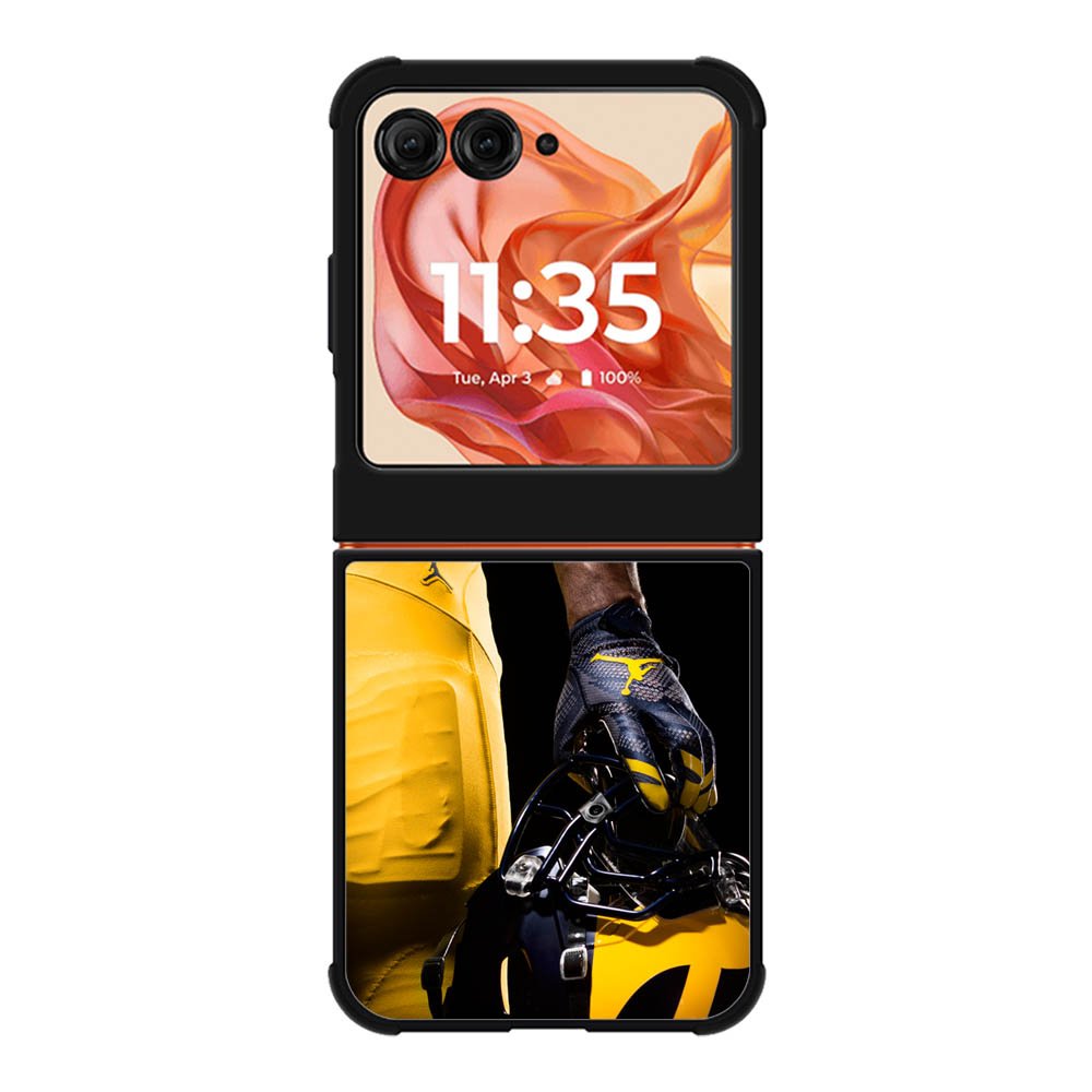 Michigan Football Uniform Motorola Moto Razr 2025/2024 , Moto Razr 60/50 Case BC0759