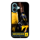 Michigan Football Uniform Case iPhone 16 Plus BC0759