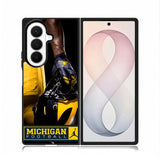 Michigan Football Uniform Samsung Galaxy Z Fold 8 Ultra Case BC0759