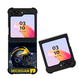michigan wolverines helmet Case Samsung Galaxy Z Flip 5 5G BC0760