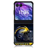 michigan wolverines helmet Motorola Moto Razr 2024 , Moto Razr 50 Case