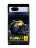 michigan wolverines helmet Google Pixel 7A Case
