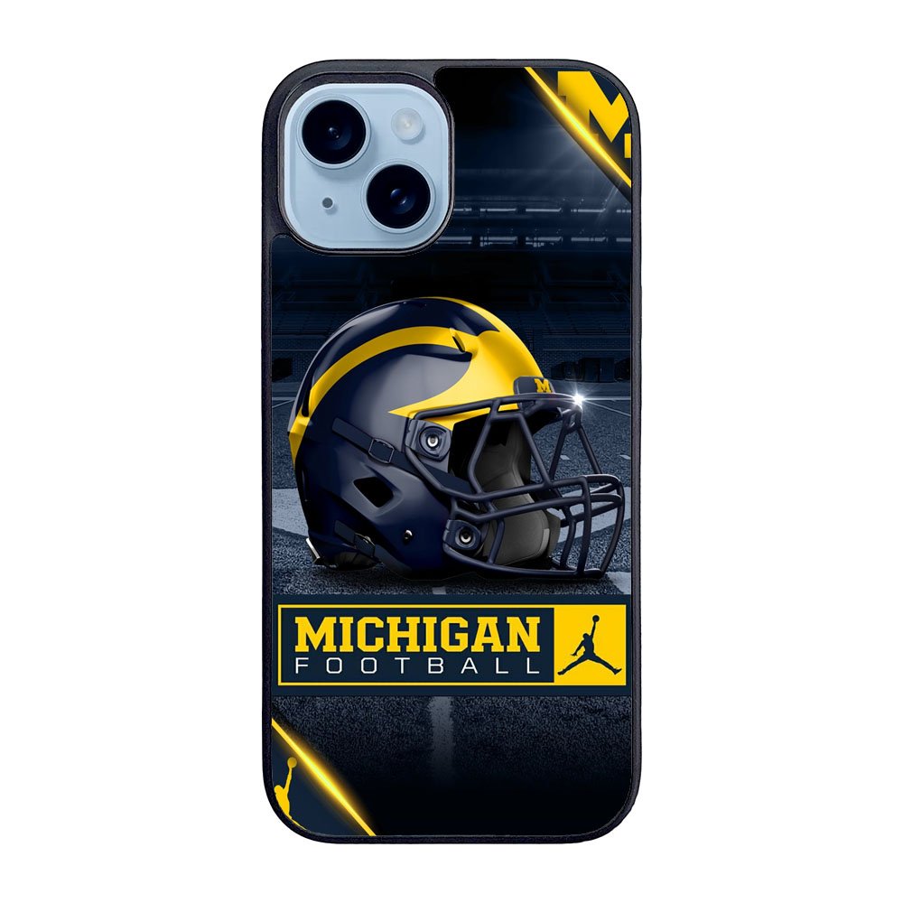 michigan wolverines helmet Case iPhone 15 BC0760