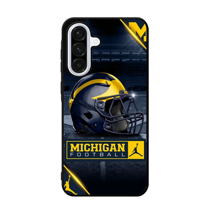 michigan wolverines helmet Samsung Galaxy A36 Case FE6156