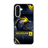 michigan wolverines helmet Samsung Galaxy A36 Case FE6156