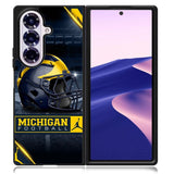 michigan wolverines helmet Samsung Galaxy Z Fold 7 5G Case BC0760