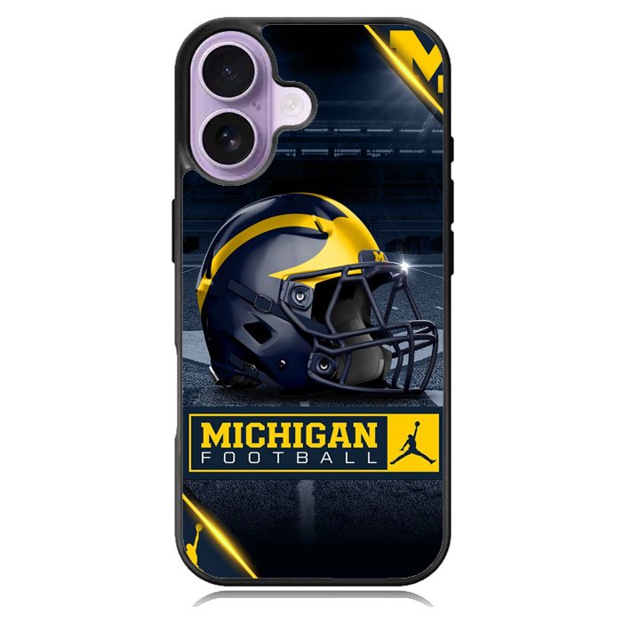michigan wolverines helmet iPhone 17 Case BC0760