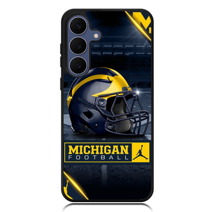 michigan wolverines helmet Samsung Galaxy S25 FE Case BC0760