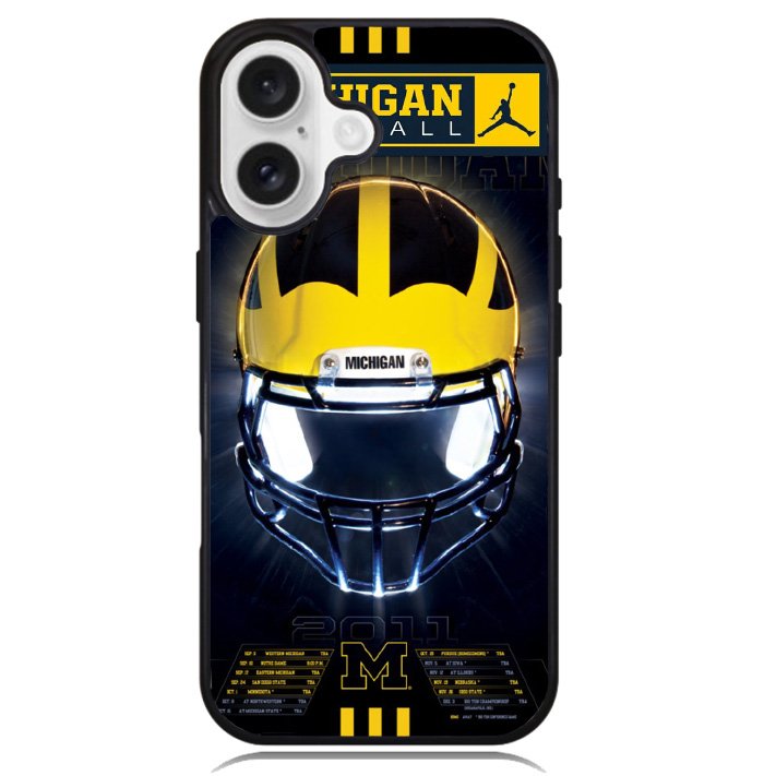 Michigan Wolverines Case iPhone 16 BC0761