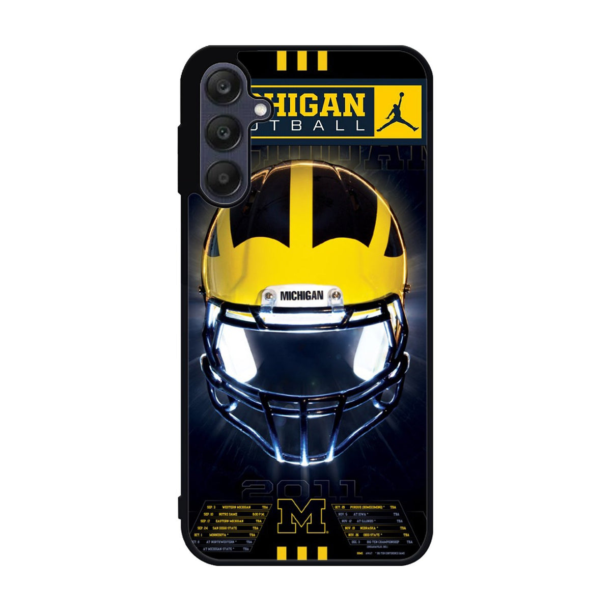 Michigan Wolverines Samsung Galaxy A25 5G Case BC0761