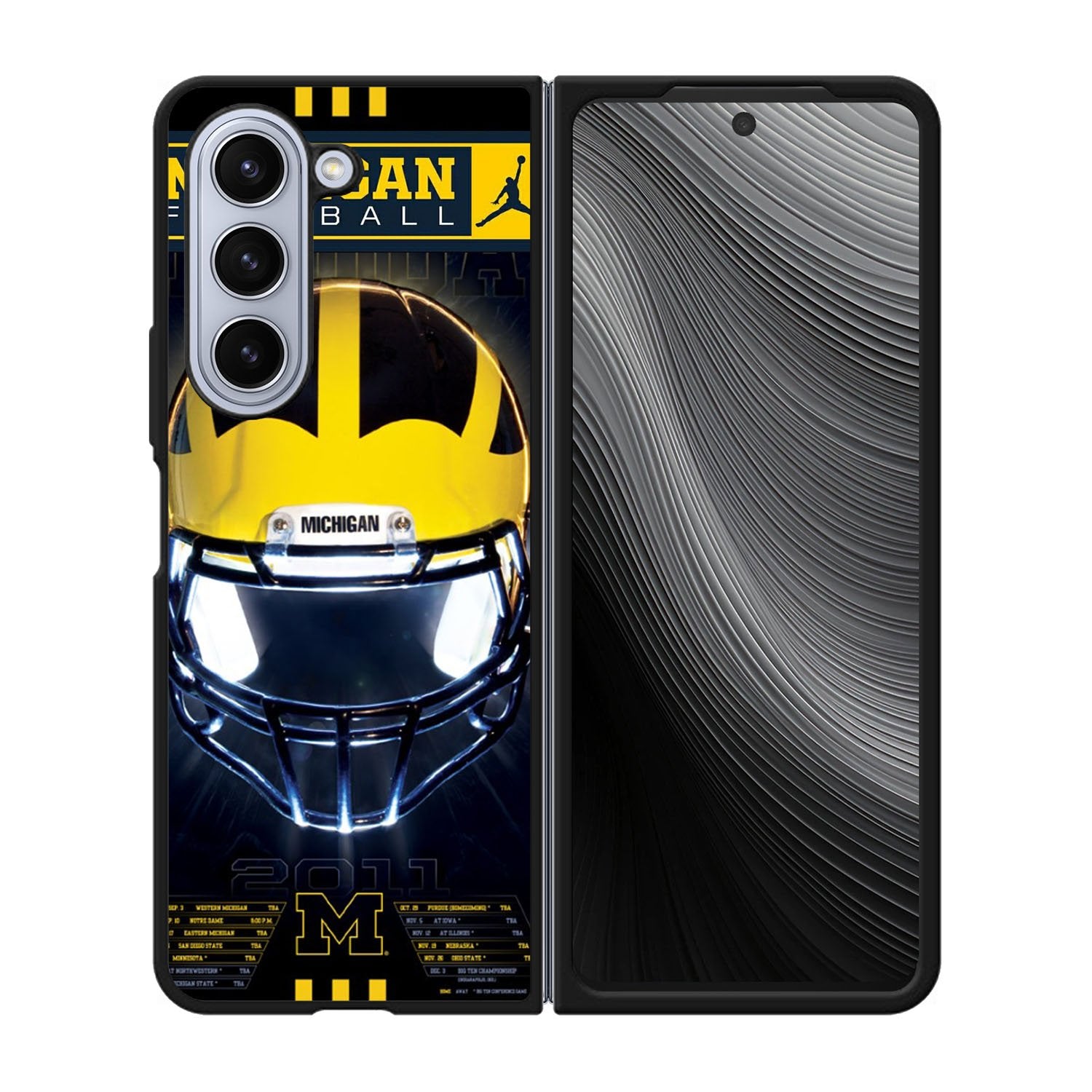 Michigan Wolverines Case Samsung Galaxy z Fold 5 5G BC0761