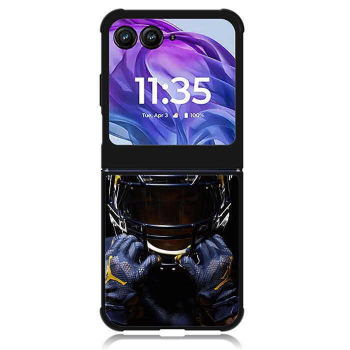 Michigan Wolverines 2nd Motorola Moto Razr 2024 , Moto Razr 50 Case