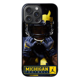 Michigan Wolverines Case iPhone 15 Pro BC0762