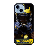 Michigan Wolverines Case iPhone 15 Plus BC0762