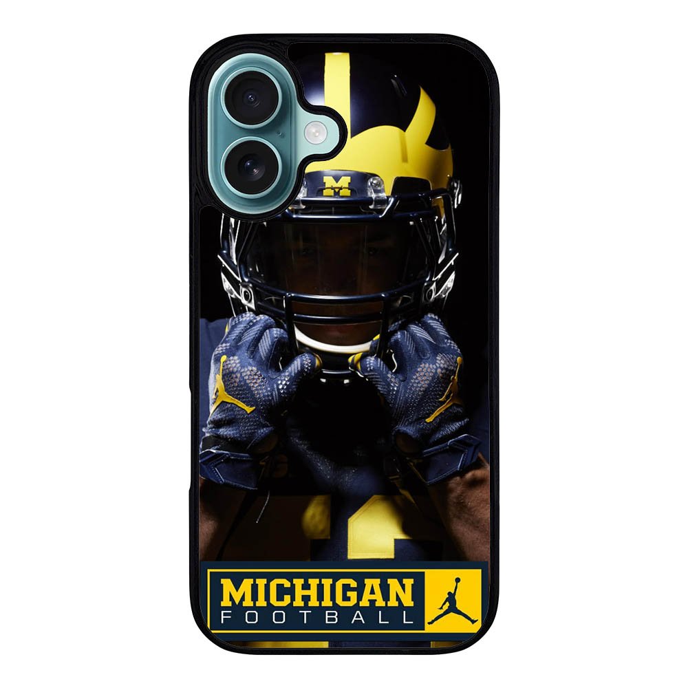 Michigan Wolverines Case iPhone 16 Plus BC0762